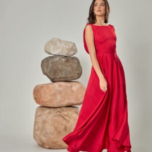 Vestido Toulouse rojo