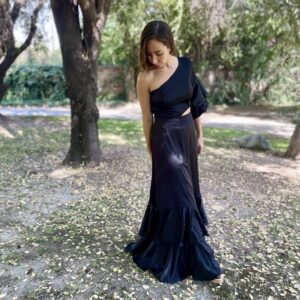 Vestido Lavanda negro